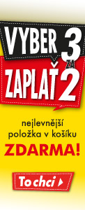 Vyber 3 zaplať 2