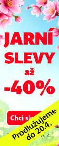 Jarní slevy prodloužení
