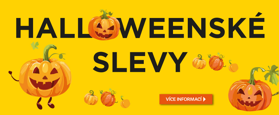 Halloweenské slevy