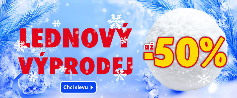lednový výprodej