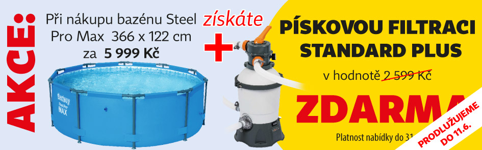 písková filtrace zdarma prodlužujeme
