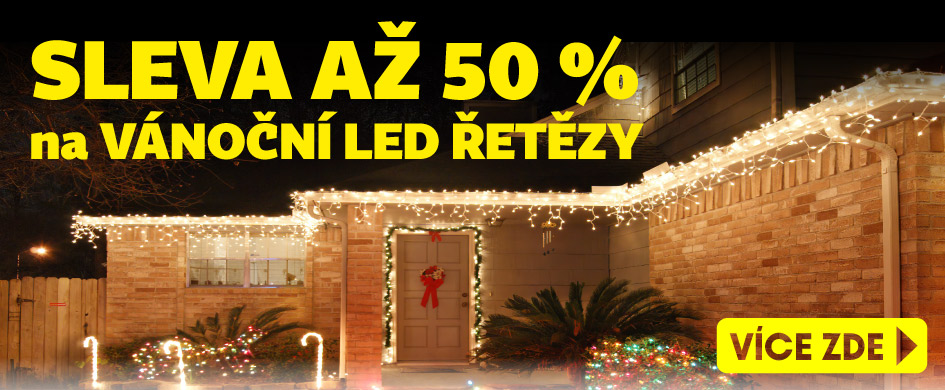 Led vánoční řetězy