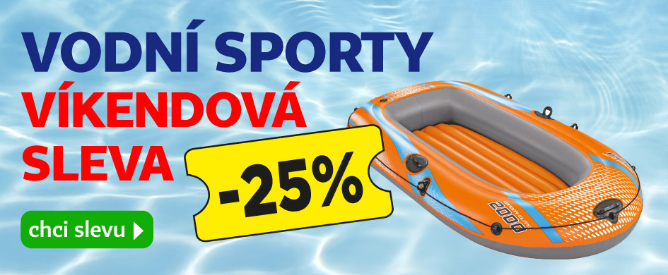 Vodní sport - víkendová sleva -25%