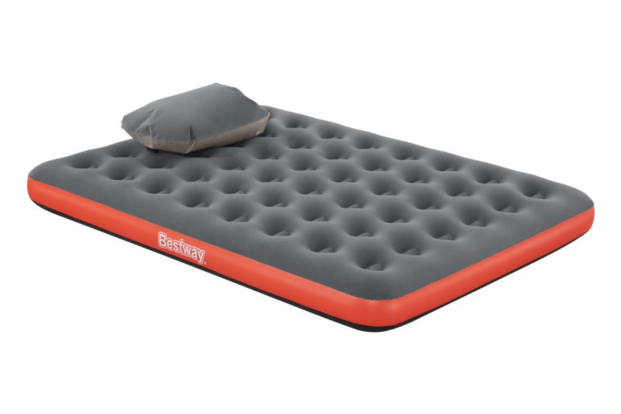 Levně Bestway Air Bed Roll Relax Twin dvoulůžko oranžová 152 x 203 x 22 cm 67703