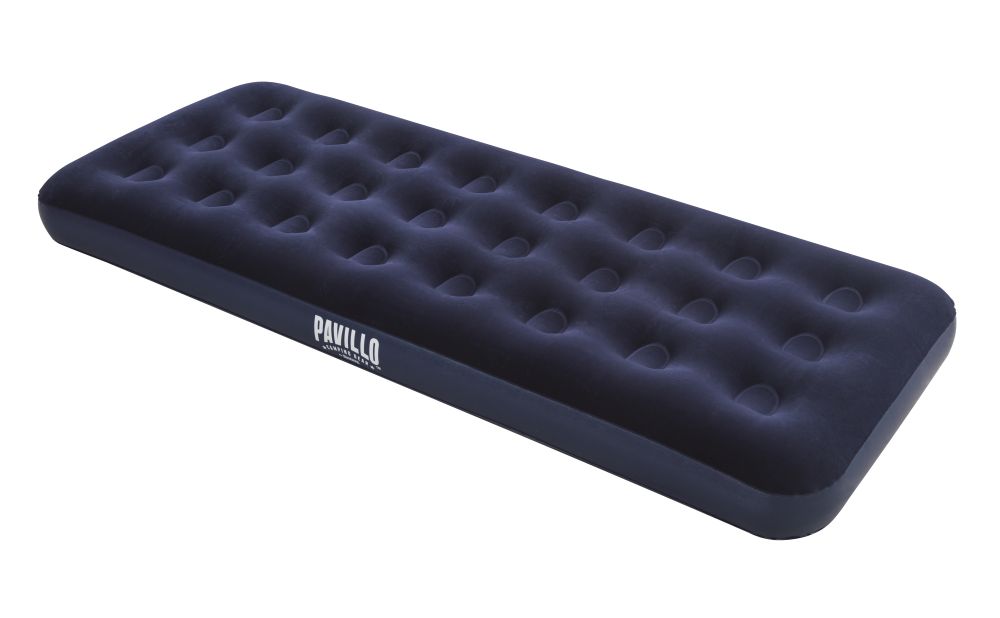 Levně Bestway Air Bed Klasik Jr. Twin jednolůžko modrá 185 x 76 x 22 cm 67000