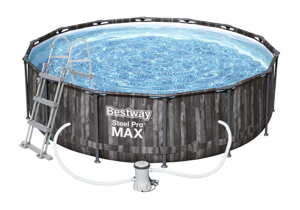 Bestway Bazén Steel Pro Max Wood 4,27 x 1,07 m - 5614Z