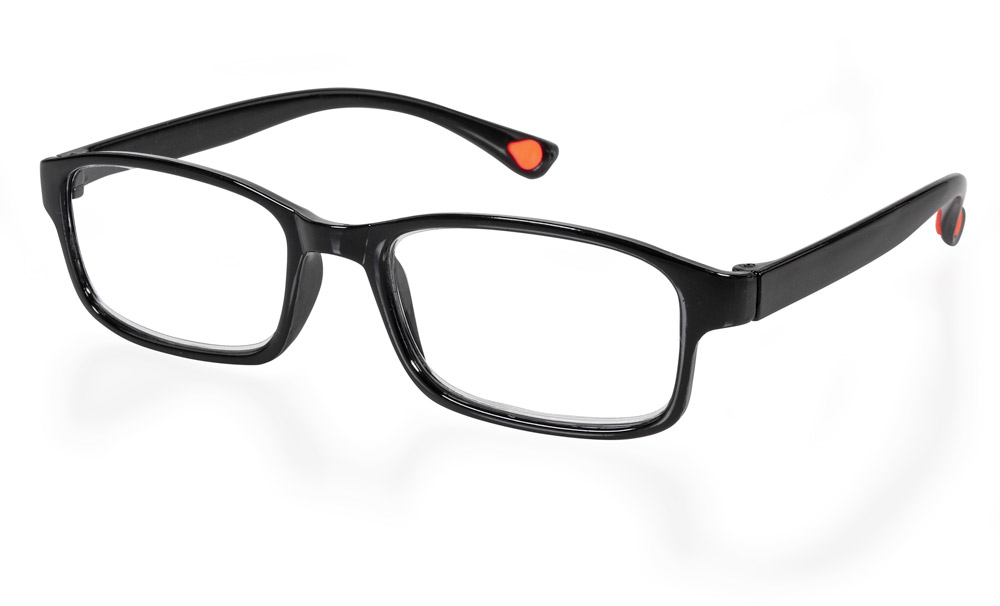 Levně Tom Martin Dioptrické čtecí brýle OPTIC, černé, +2,50 GLA101