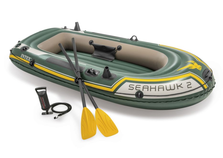 Levně Intex 68347 Nafukovací člun Seahawk 2 Set - 236 x 114 x 41 cm