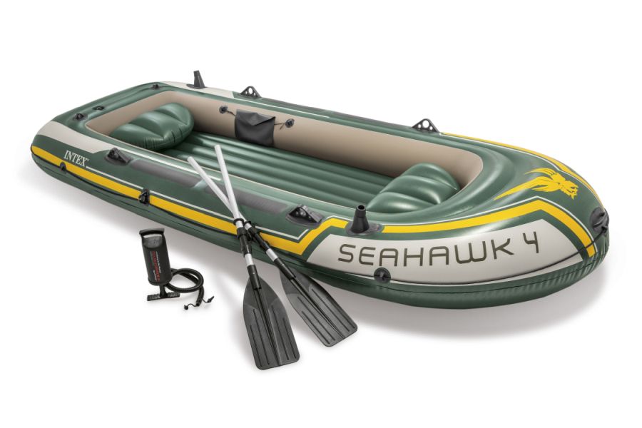 Levně Intex 68351 Nafukovací člun Seahawk 4 Set - 351 x 145 x 48 cm