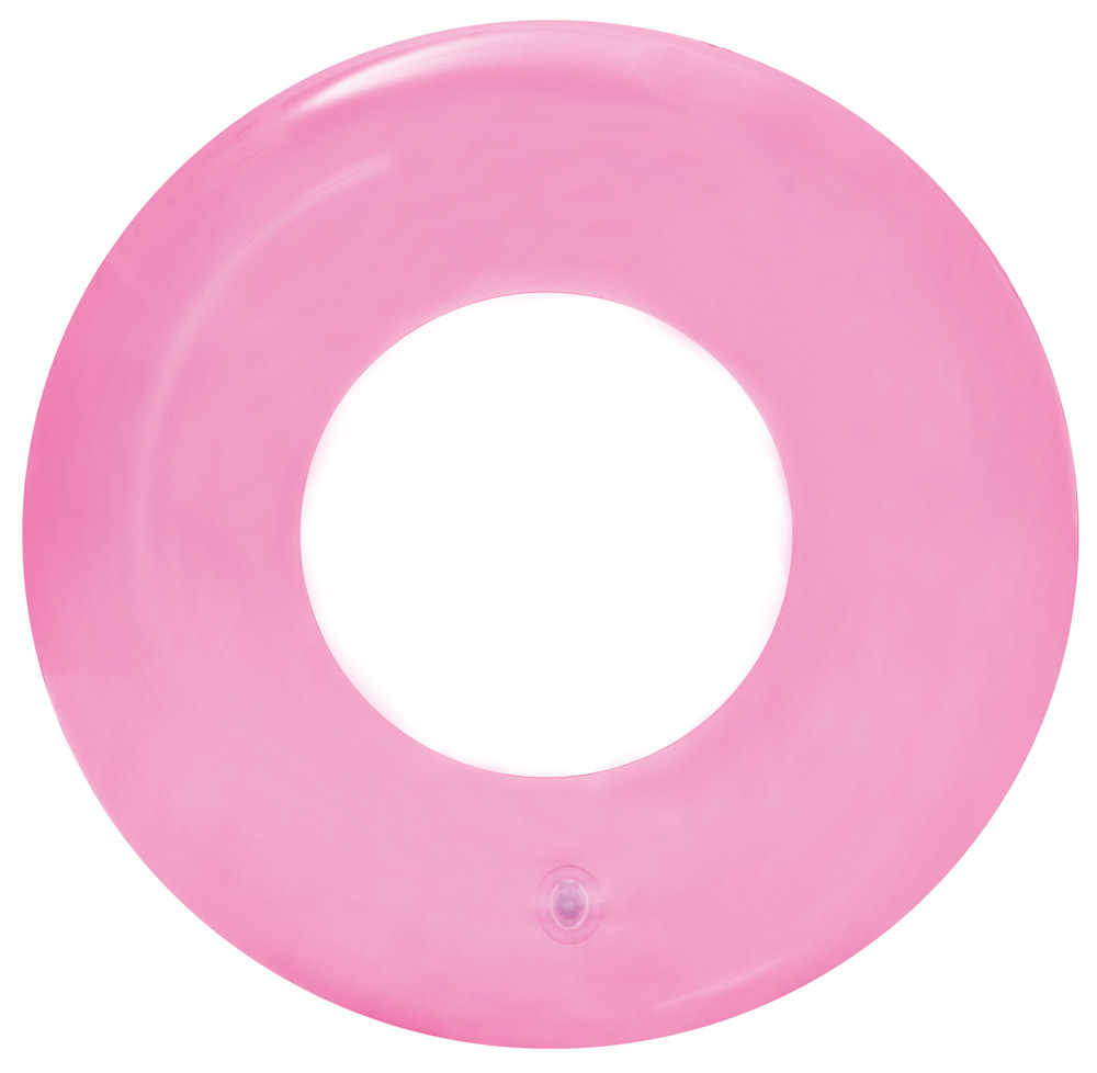 Bestway 36022 Nafukovací kruh Transparent 51 cm růžová