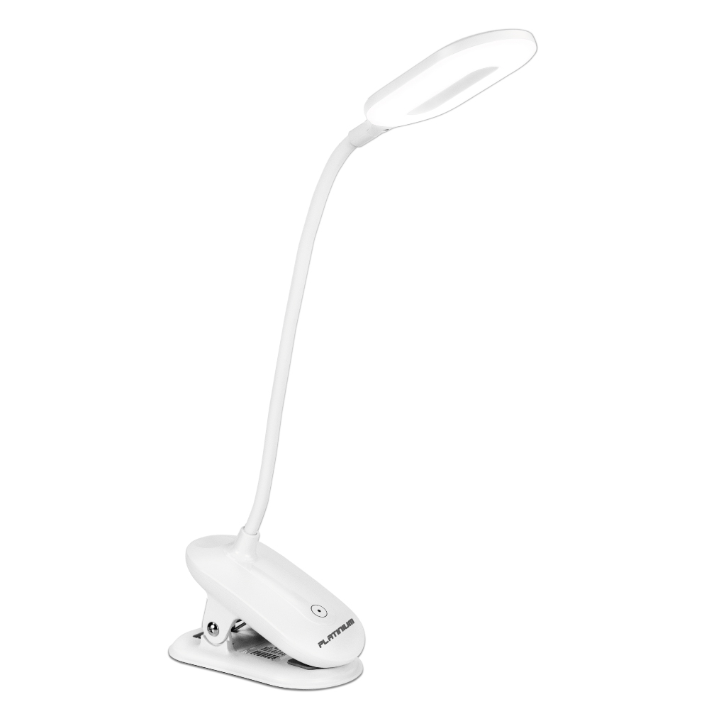 Levně Platinium Aku LED lampa s klipem KM-6716