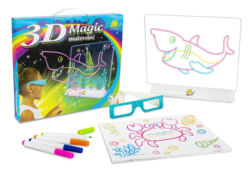 Levně Kids World 3D Magic malování YM171