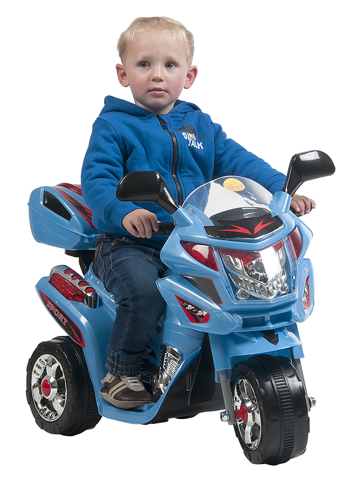 Kids World Dětská motorka Rallye modrá