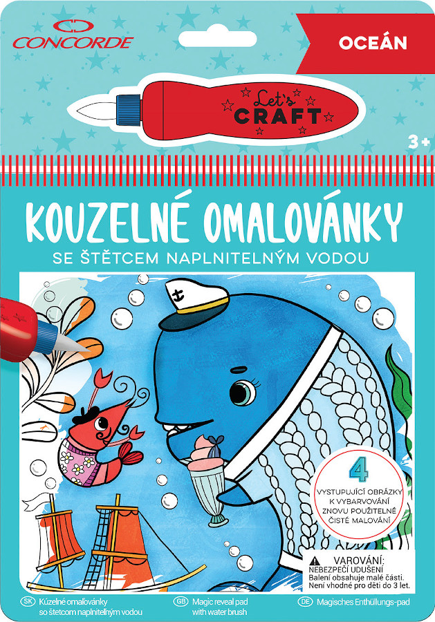 Levně Concorde Kouzelné omalovánky - oceán