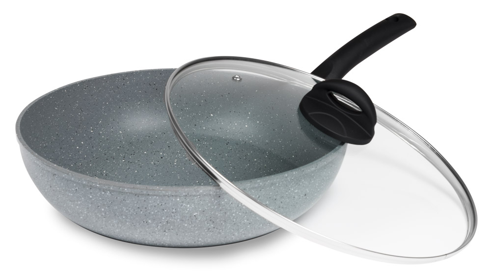 De Gusto Wok pánev STONITE 30 cm s odnímatelnou rukojetí