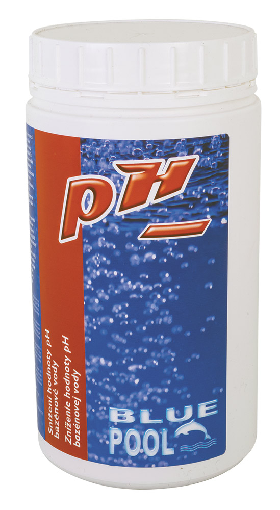BluePool Bazénový pH minus granulát 1 kg