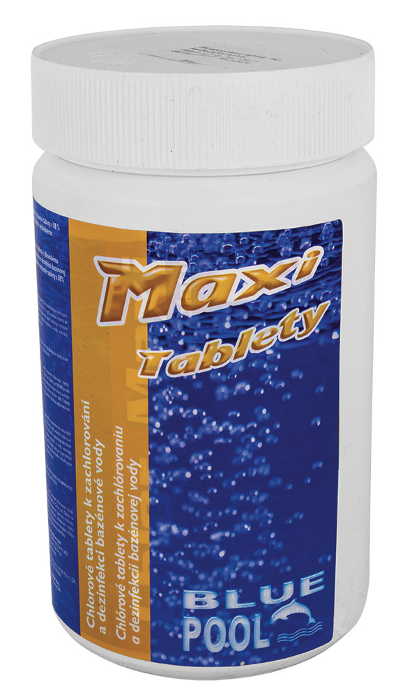 BluePool Bazénové chlor maxi tablety 1 kg