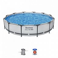 Bazén Steel Pro Max 366 x 76 cm s kartušovou filtrací