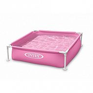 Dětský bazén Mini Frame 122 x 122 x 30 cm růžový