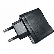 Síťový adaptér na USB 5V, černý