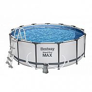 Bazén Steel Pro Max 396 x 122 cm s příslušenstvím