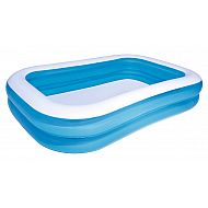 Bazén obdélníkový 262 x 175 x 51 cm modrobílý