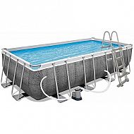 Bazén Power Steel Rattan 549 x 274 x 122 cm s příslušenstvím