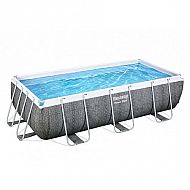 Bazén Power Steel Rattan 404 x 201 x 100 cm