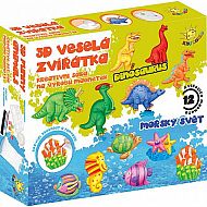 3D veselá zvířátka, výroba magnetek