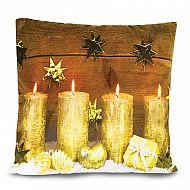 LED svítící povlak na polštář Svíčky 40 x 40 cm