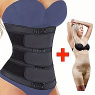 Zeštíhlující neoprenový pás BODY SLIM, vel. L, barva černá