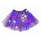 LED svítící sukně Glow Princess fialová
