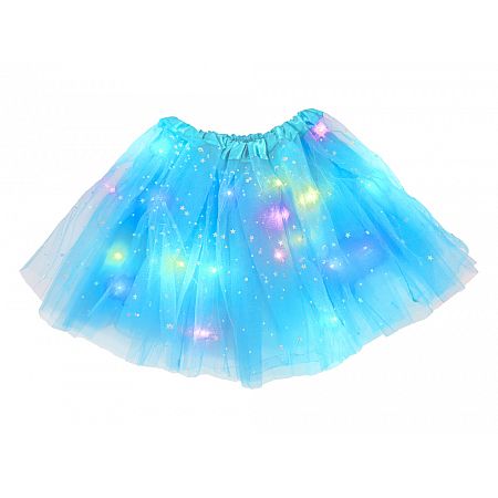 sukne led svitici modra 
