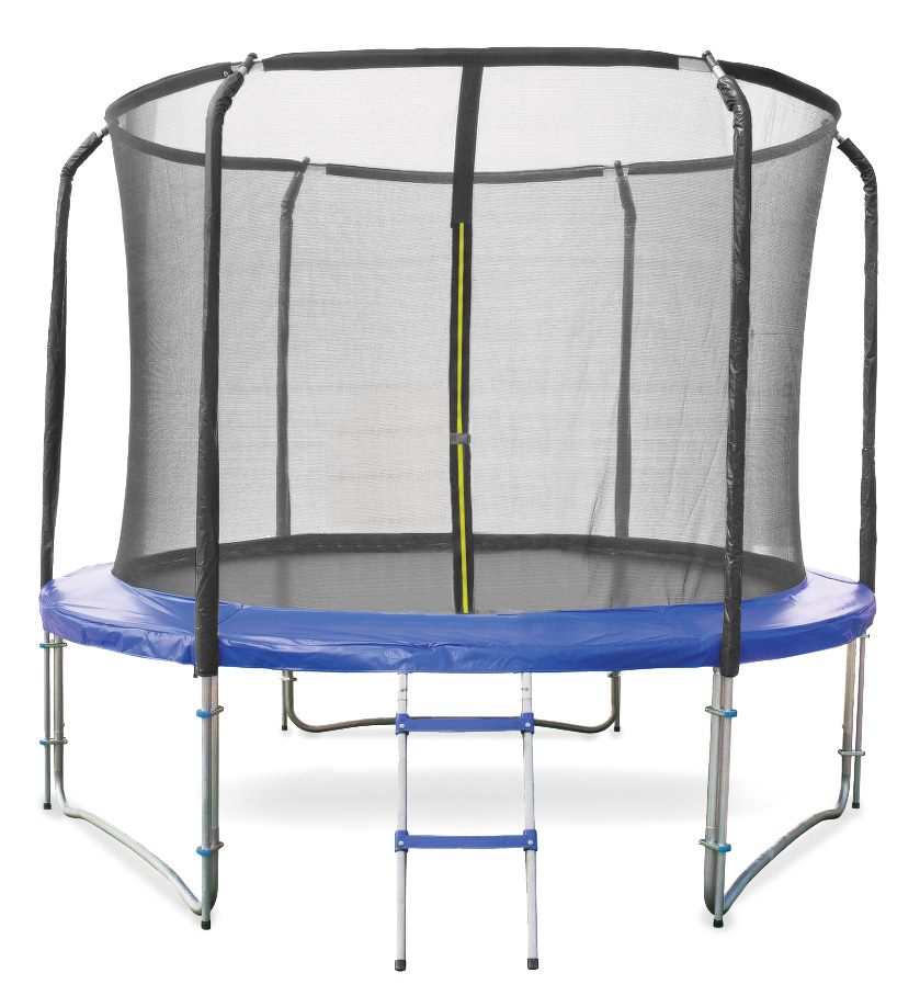 Fitness King Trampolína DELUXE 305 cm + ochranná síť + schůdky